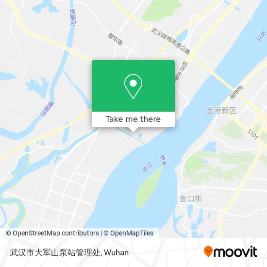 武汉市大军山泵站管理处 map