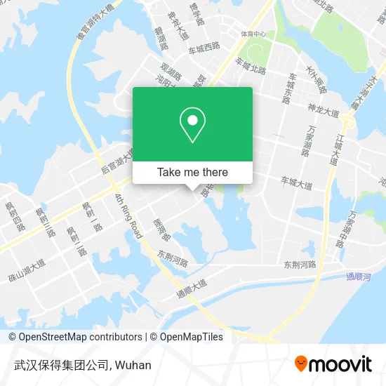 武汉保得集团公司 map