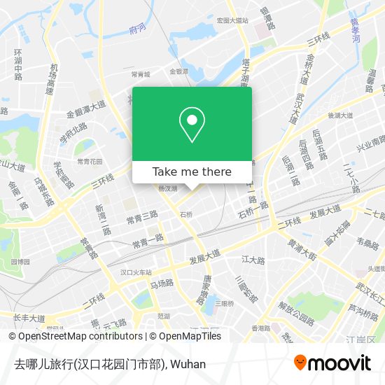 去哪儿旅行(汉口花园门市部) map