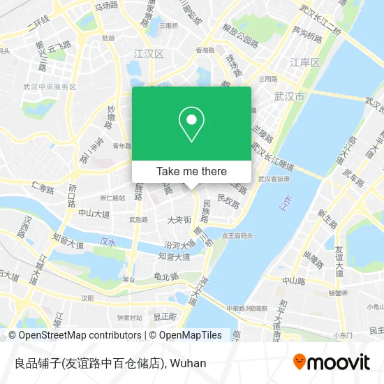 良品铺子(友谊路中百仓储店) map