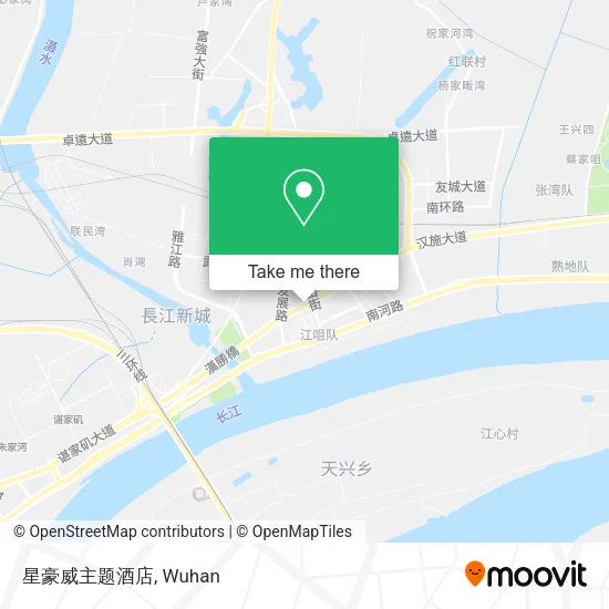 星豪威主题酒店 map