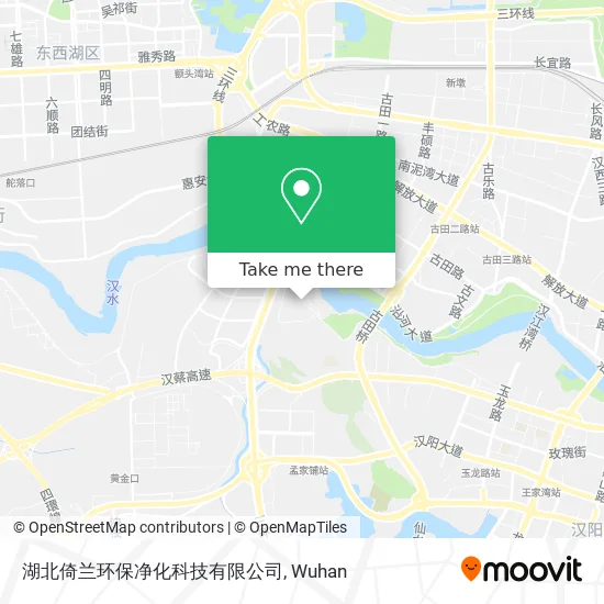 湖北倚兰环保净化科技有限公司 map