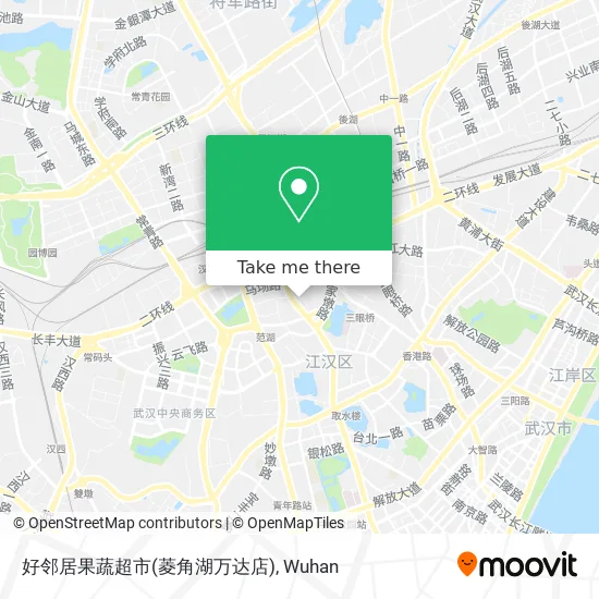 好邻居果蔬超市(菱角湖万达店) map
