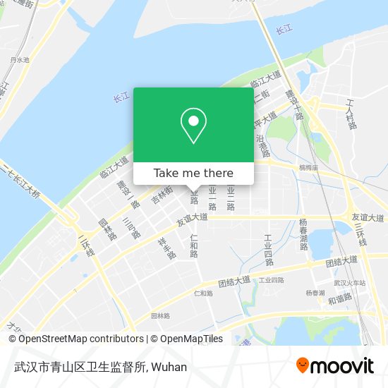 武汉市青山区卫生监督所 map