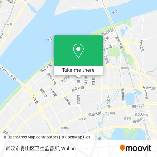 武汉市青山区卫生监督所 map