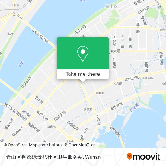 青山区钢都绿景苑社区卫生服务站 map