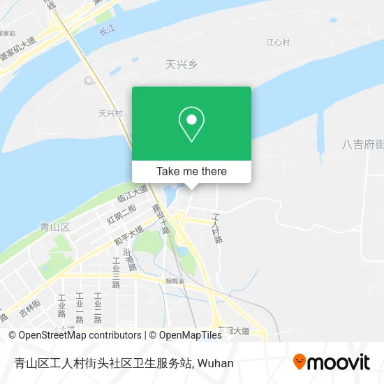 青山区工人村街头社区卫生服务站 map
