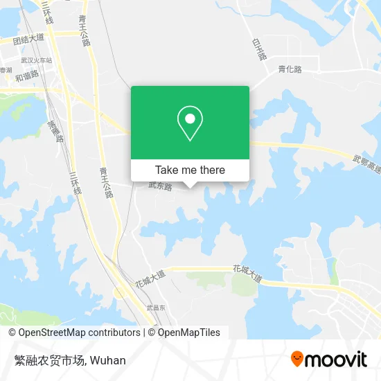 繁融农贸市场 map