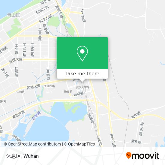 休息区 map