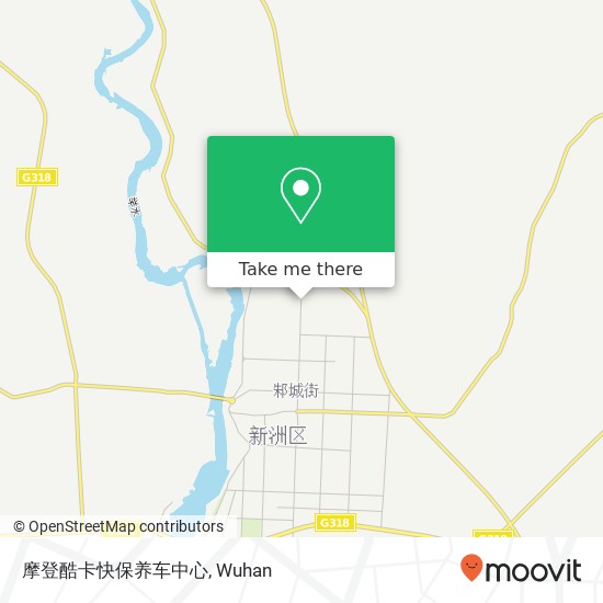 摩登酷卡快保养车中心 map