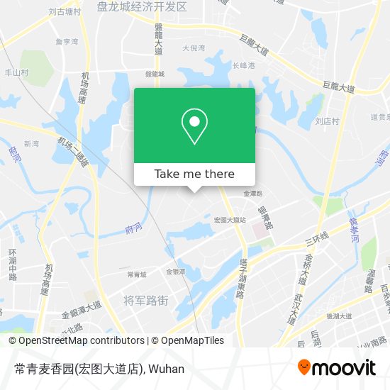 常青麦香园(宏图大道店) map