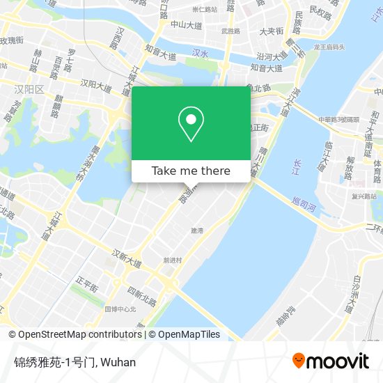 锦绣雅苑-1号门 map