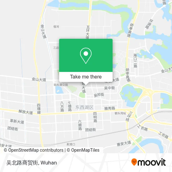 吴北路商贸街 map