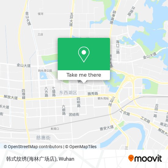 韩式纹绣(海林广场店) map