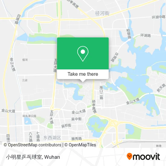 小明星乒乓球室 map