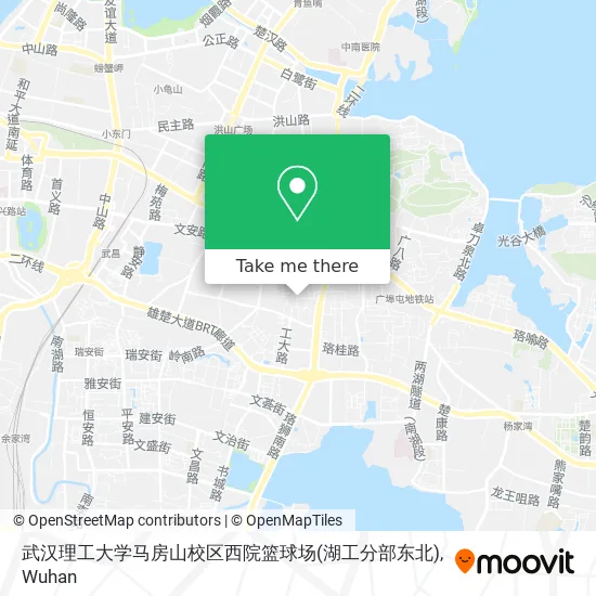 武汉理工大学马房山校区西院篮球场(湖工分部东北) map