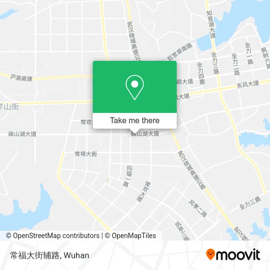 常福大街辅路 map