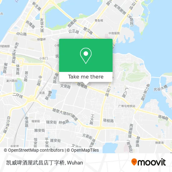 凯威啤酒屋武昌店丁字桥 map