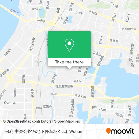 保利·中央公馆东地下停车场-出口 map