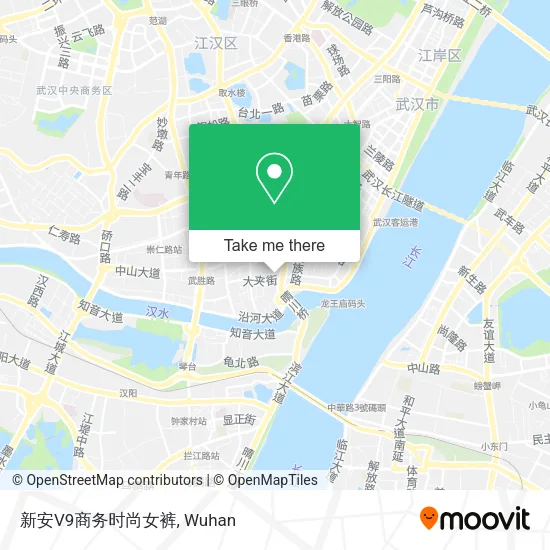 新安V9商务时尚女裤 map