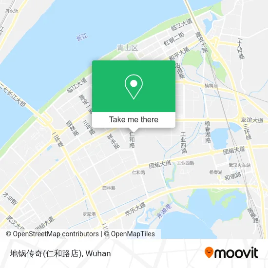 地锅传奇(仁和路店) map