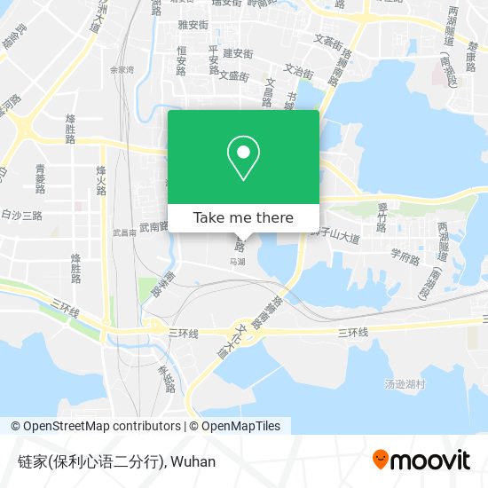 链家(保利心语二分行) map
