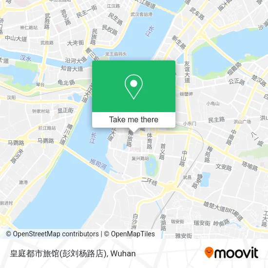 皇庭都市旅馆(彭刘杨路店) map