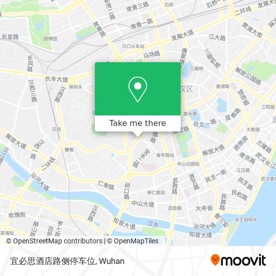 宜必思酒店路侧停车位 map