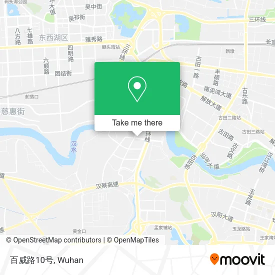 百威路10号 map
