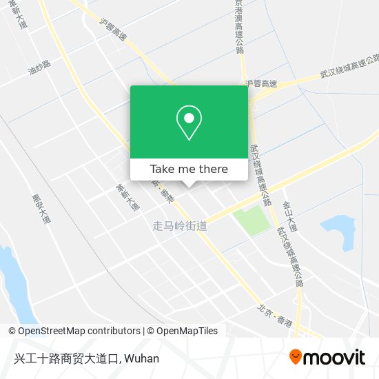 兴工十路商贸大道口 map