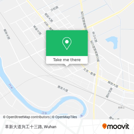 革新大道兴工十三路 map