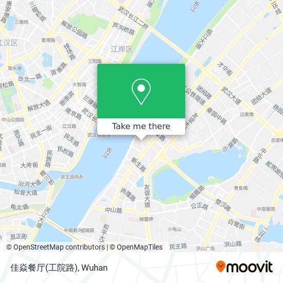 佳焱餐厅(工院路) map