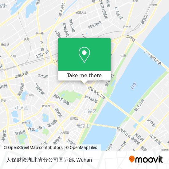 人保财险湖北省分公司国际部 map