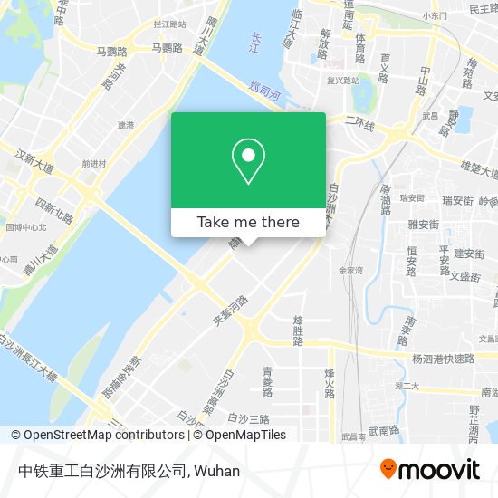 中铁重工白沙洲有限公司 map