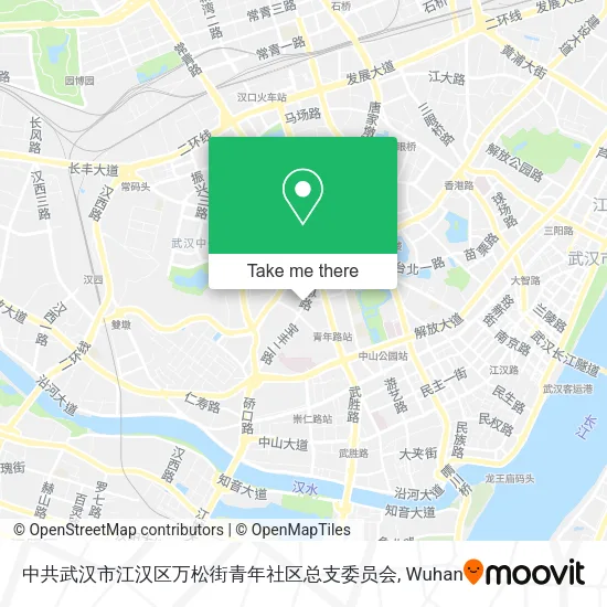 中共武汉市江汉区万松街青年社区总支委员会 map