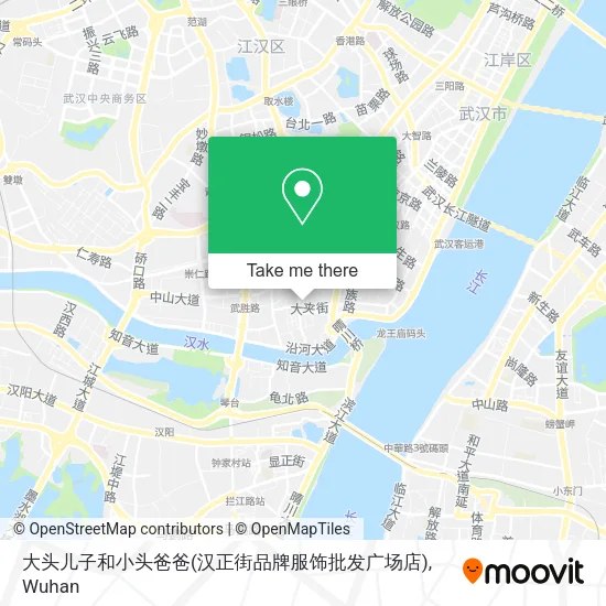 大头儿子和小头爸爸(汉正街品牌服饰批发广场店) map