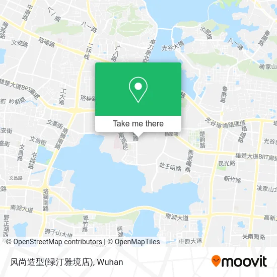 风尚造型(绿汀雅境店) map