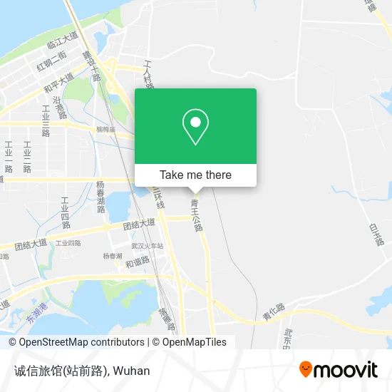 诚信旅馆(站前路) map