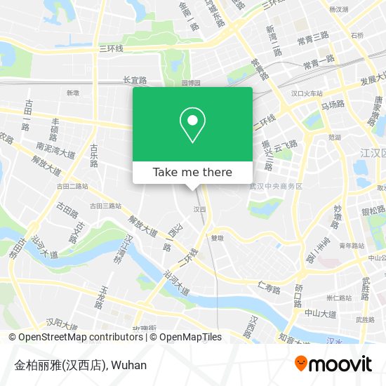 金柏丽雅(汉西店) map