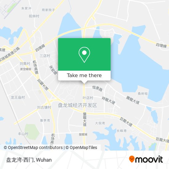 盘龙湾-西门 map