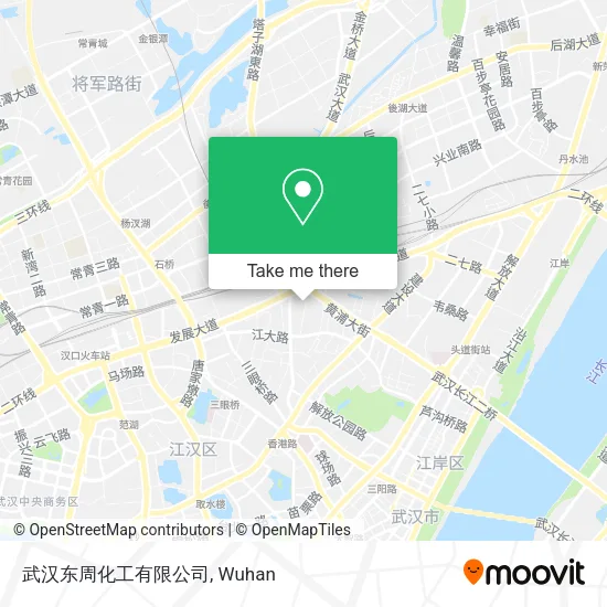 武汉东周化工有限公司 map