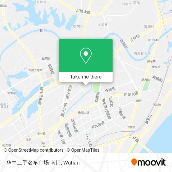 华中二手名车广场-南门 map