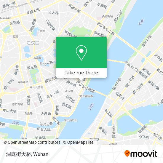 洞庭街天桥 map