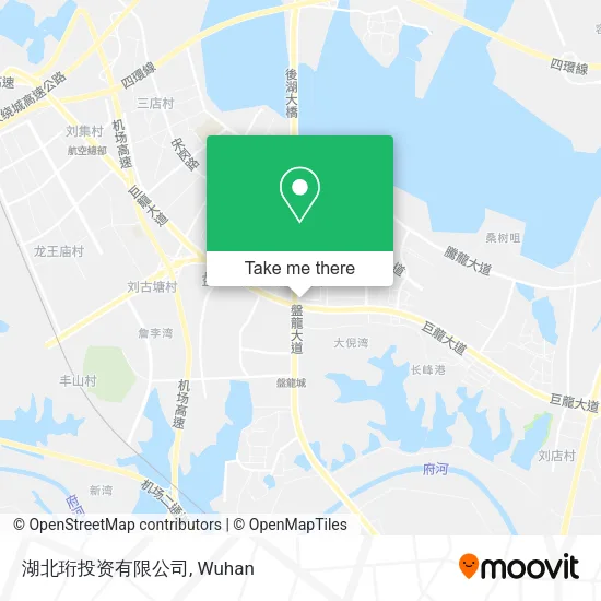 湖北珩投资有限公司 map