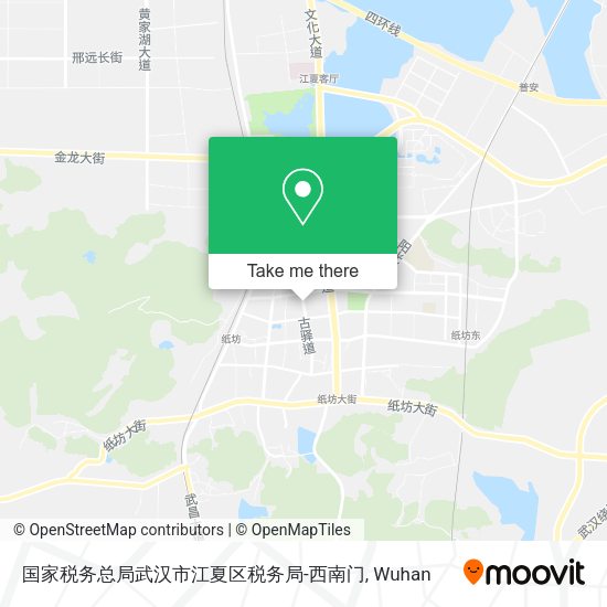 国家税务总局武汉市江夏区税务局-西南门 map