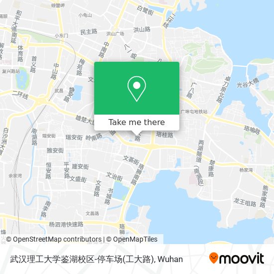 武汉理工大学鉴湖校区-停车场(工大路) map