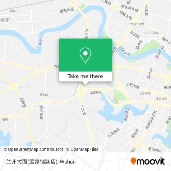兰州拉面(孟家铺路店) map