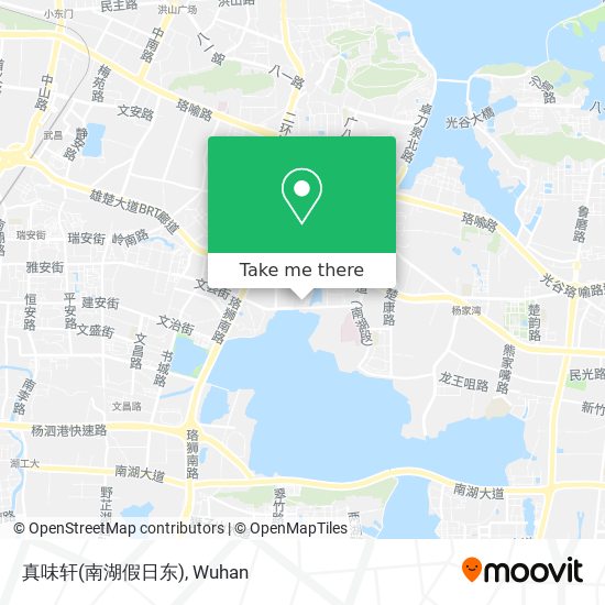 真味轩(南湖假日东) map