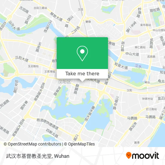 武汉市基督教圣光堂 map