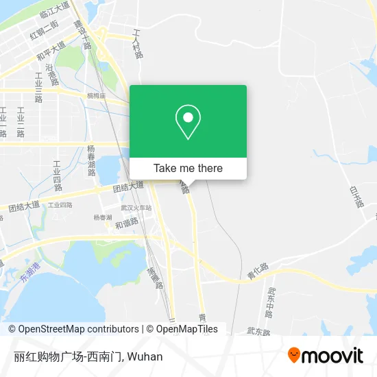 丽红购物广场-西南门 map